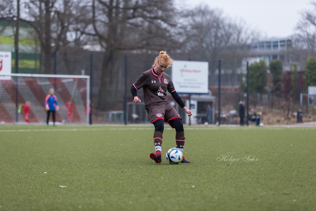 Bild 359 - B-Juniorinnen Walddoerfer - St.Pauli : Ergebnis: 4:1